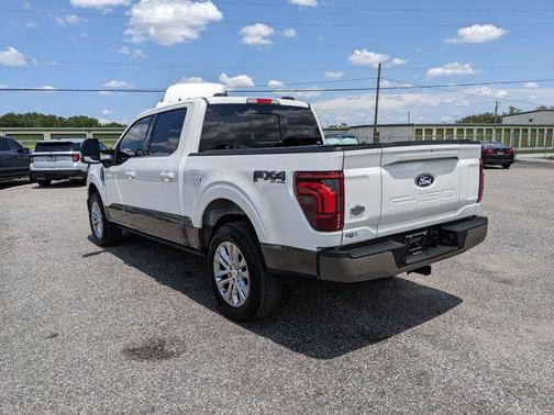 Star White Metallic Tri-Coat 2025 Ford F-150 King Ranch