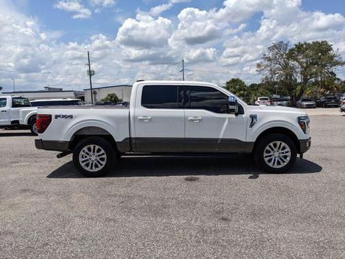 Star White Metallic Tri-Coat 2025 Ford F-150 King Ranch