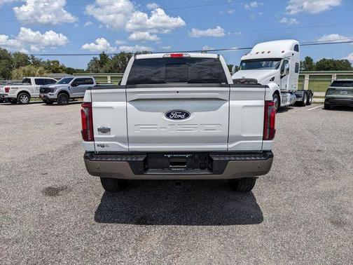 Star White Metallic Tri-Coat 2025 Ford F-150 King Ranch