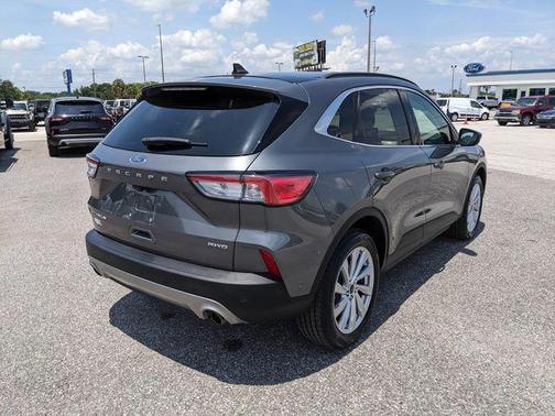 Carbonized Gray Metallic 2022 Ford Escape Titanium