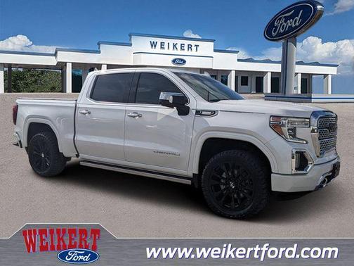 White Frost Tricoat 2022 GMC Sierra 1500 Denali Truck