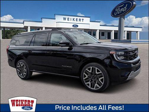 Agate Black Metallic 2026 Ford Expedition Max Platinum