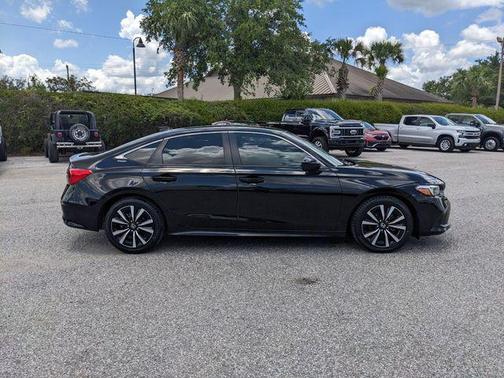 Black 2022 Honda Civic EX