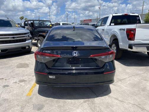 Black 2022 Honda Civic EX