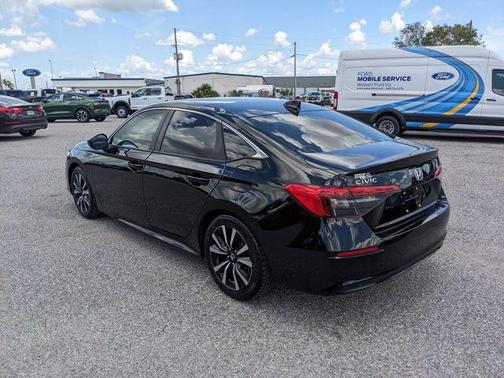 Black 2022 Honda Civic EX