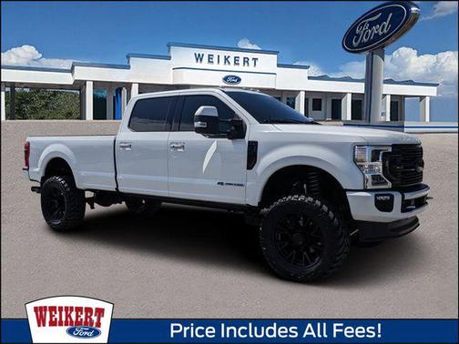 White Metallic 2022 Ford F-350 Limited