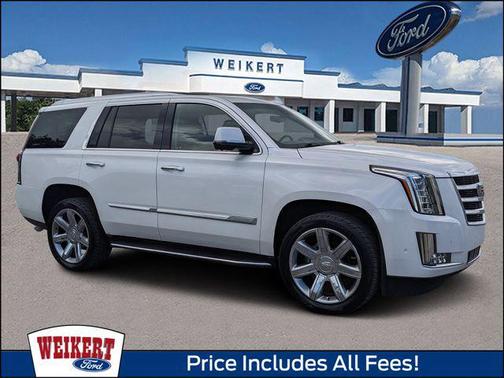 Crystal White Tricoat 2019 Cadillac Escalade Luxury