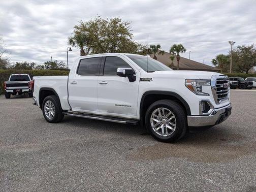 Summit White 2020 GMC Sierra 1500 SLT