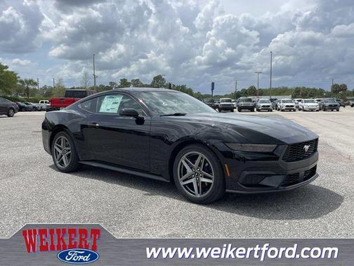 Shadow Black 2026 Ford Mustang EcoBoost