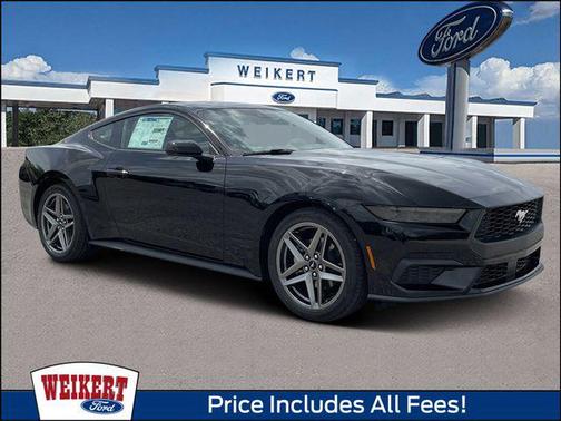 Shadow Black 2026 Ford Mustang EcoBoost