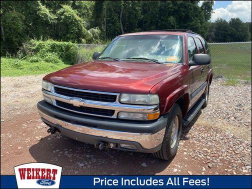 Medium Redfire Metallic 2002 Chevrolet Tahoe LS