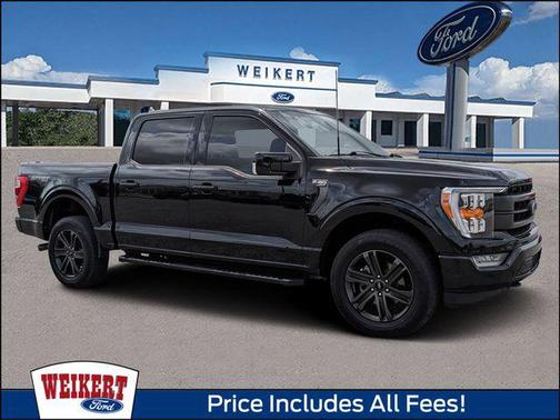 Black Metallic 2022 Ford F-150 Lariat