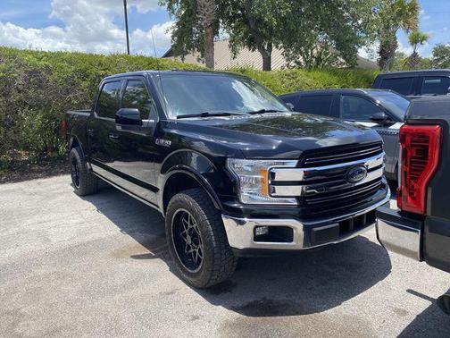 Shadow Black 2018 Ford F-150 Lariat