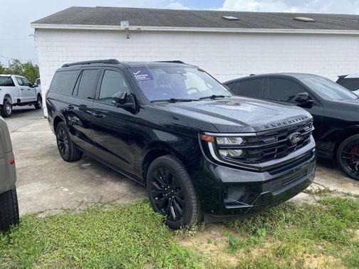 Black Metallic 2025 Ford Expedition Max Platinum