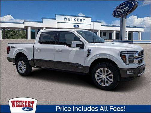 Star White Metallic Tri-Coat 2026 Ford F-150 King Ranch