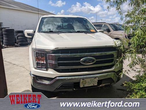 White Metallic 2021 Ford F-150 Lariat