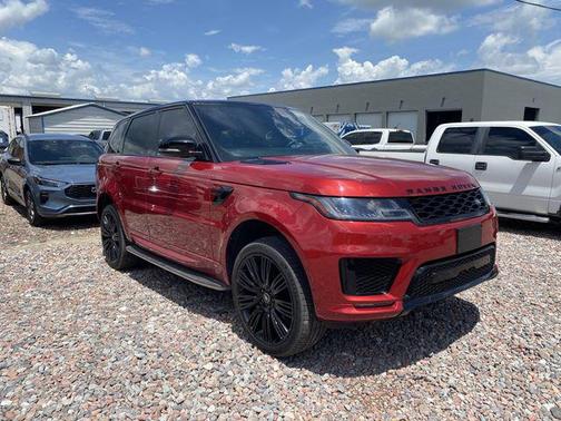 Red 2019 Land Rover Range Rover Sport HSE Dynamic