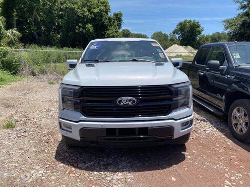 White Metallic 2025 Ford F-150 Platinum
