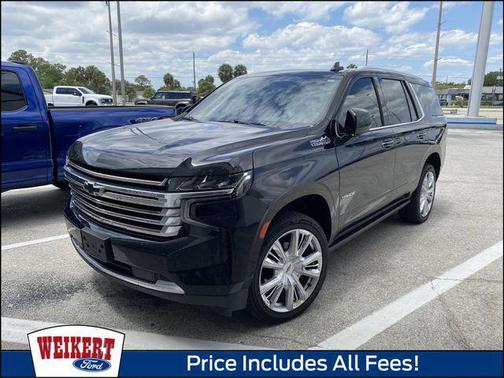 Black 2021 Chevrolet Tahoe 4WD High Country