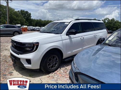 Oxford White 2025 Ford Expedition Max Active 4x2