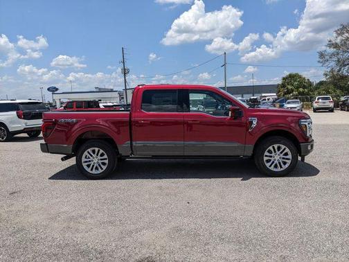 Ruby Red Metallic Tinted Clearcoat 2026 Ford F-150 King Ranch