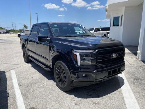 Black Metallic 2025 Ford F-150 Lariat