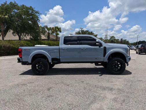 Gray Metallic 2024 Ford F-350 Platinum