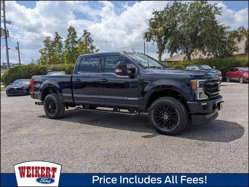 Blue Metallic 2022 Ford F-250 Lariat