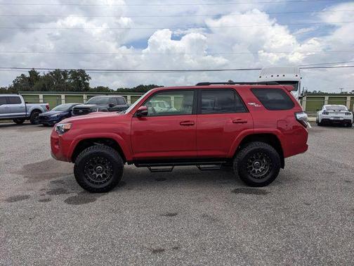 Barcelona Red Metallic 2021 Toyota 4Runner TRD Off Road Premium