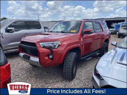 Barcelona Red Metallic 2021 Toyota 4Runner TRD Off Road Premium