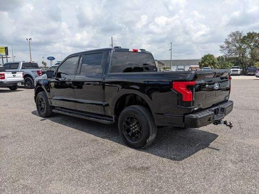 Black Metallic 2025 Ford F-150 Lightning XLT