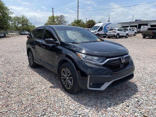 Black 2021 Honda CR-V AWD EX