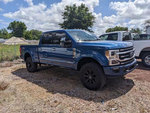 Blue Metallic 2022 Ford F-250 Platinum