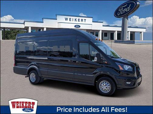 Black Metallic 2025 Ford Transit-350 XLT