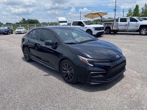 Midnight Black Metallic 2023 Toyota Corolla SE