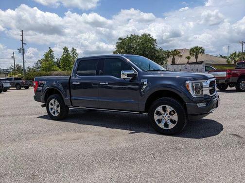 Quartz Metallic 2021 Ford F-150 Platinum