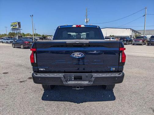 Blue Metallic 2025 Ford F-150 Lightning Flash