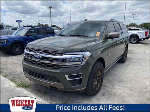 Wild Green 2024 Ford Expedition Max King Ranch