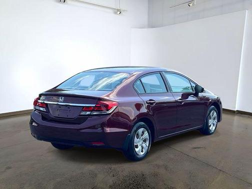 Crimson Pearl 2014 Honda Civic LX