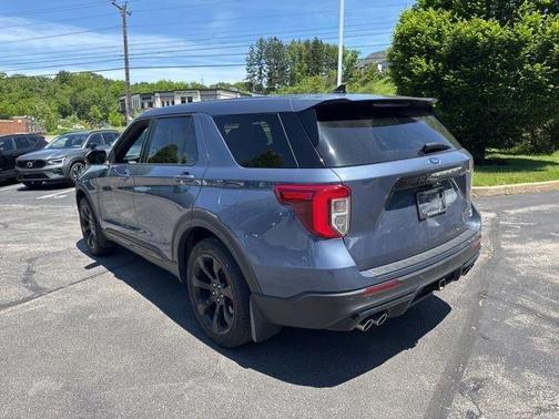 Infinite Blue Metallic Tinted Clearcoat 2021 Ford Explorer ST