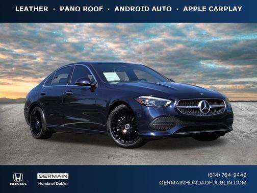 Lunar Blue Metallic 2023 Mercedes-Benz C-Class C 300 4MATIC
