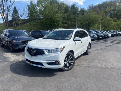 Platinum White Pearl 2020 Acura MDX 3.5L