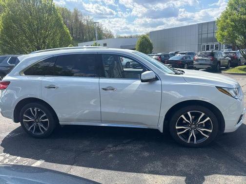 Platinum White Pearl 2020 Acura MDX 3.5L