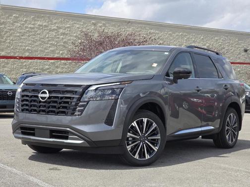Gun Metallic 2026 Nissan Pathfinder Platinum