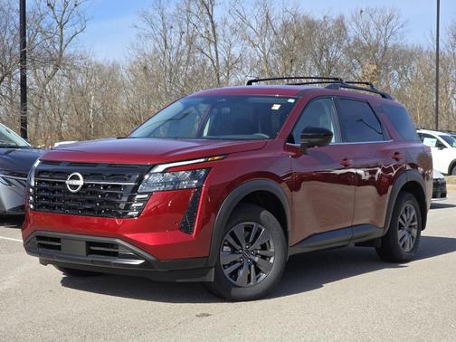 Scarlet Ember 2026 Nissan Pathfinder SV