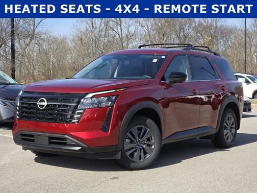 Scarlet Ember 2026 Nissan Pathfinder SV