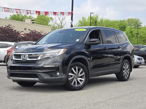 Crystal Black Pearl 2021 Honda Pilot EX-L