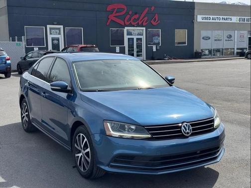 Silk Blue Metallic 2017 Volkswagen Jetta 1.4T SE