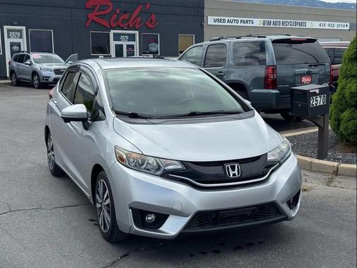 Silver 2016 Honda Fit EX
