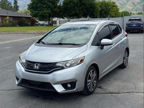 Silver 2016 Honda Fit EX